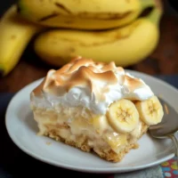 Delicious Southern Banana Pudding layered with vanilla wafers and bananas.
